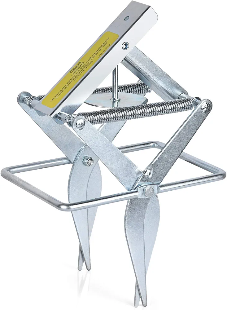 Garsum Mole Traps That Kill, EasySet Vole Gopher Trap for Lawns, Reusable Quick and Clean Kill,1 Eliminator Scissor Trap