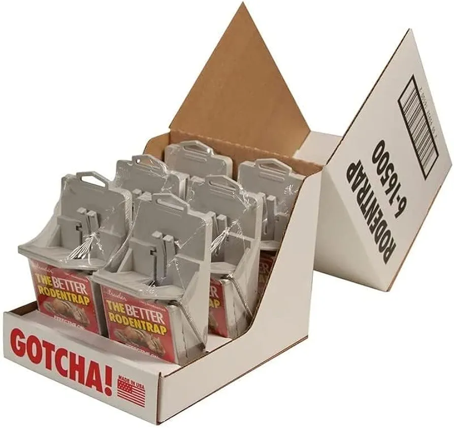 6 Pack Intruder 16500 The Better Rodent Trap