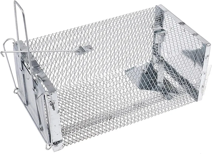 Rat Traps,Mouse Catcher 1PC Household Continuous Mousetrap Large Space Automatic Rat Cage Safe and Mousetrap Tool, Onesize