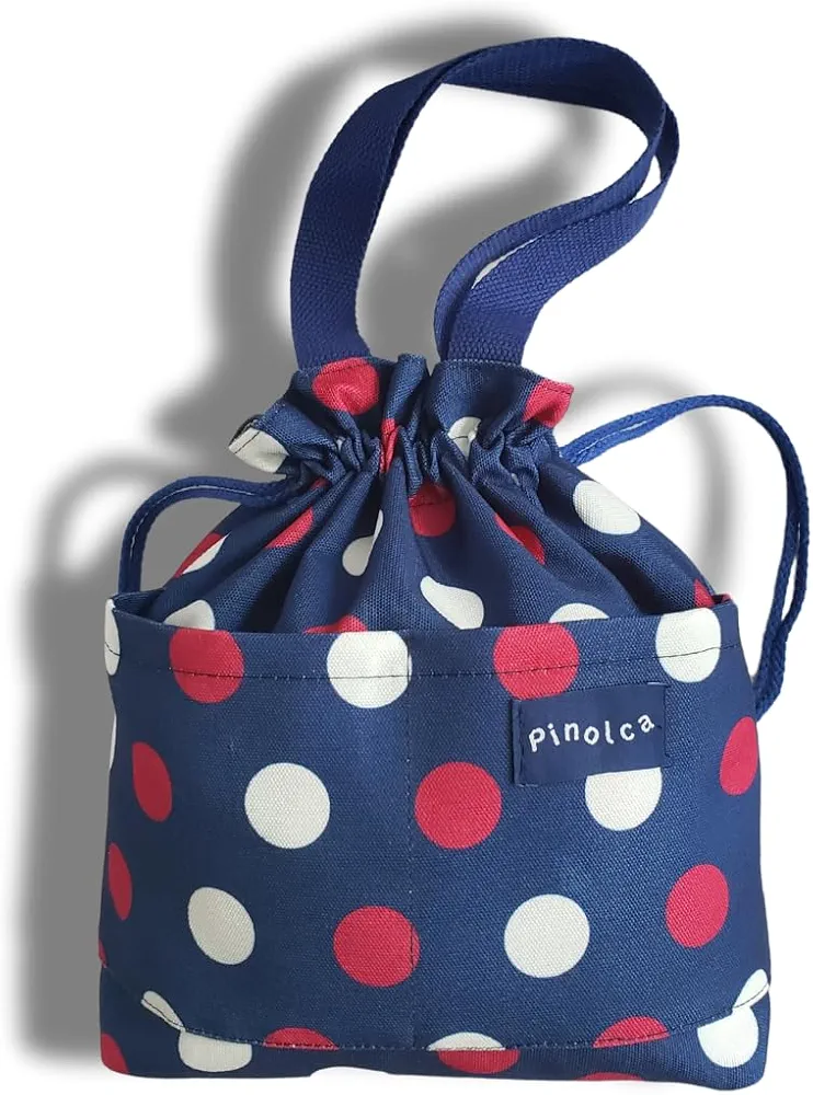Insulated Lunch Bag for Women and Men. Thermal reusable Lunch Box with Handle, Large Capacity, Durable, for work, Office, Picnic, travel (Old Glory), Medium