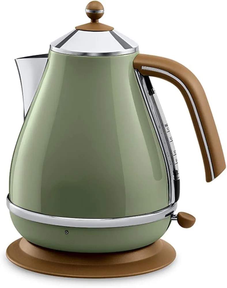 Coffeemaker Pots, Breakfast Series Electric Kettle Stainless Steel Electric Kettle Coffee Pot Heating(Green)