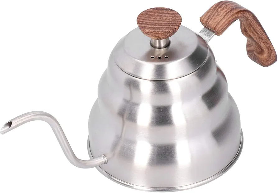 Stainless Steel pour Over Coffee Tea Kettle Gooseneck Spout Pots Kitchen Appliances, Gooseneck Electric Kettle for Tea, Coffee