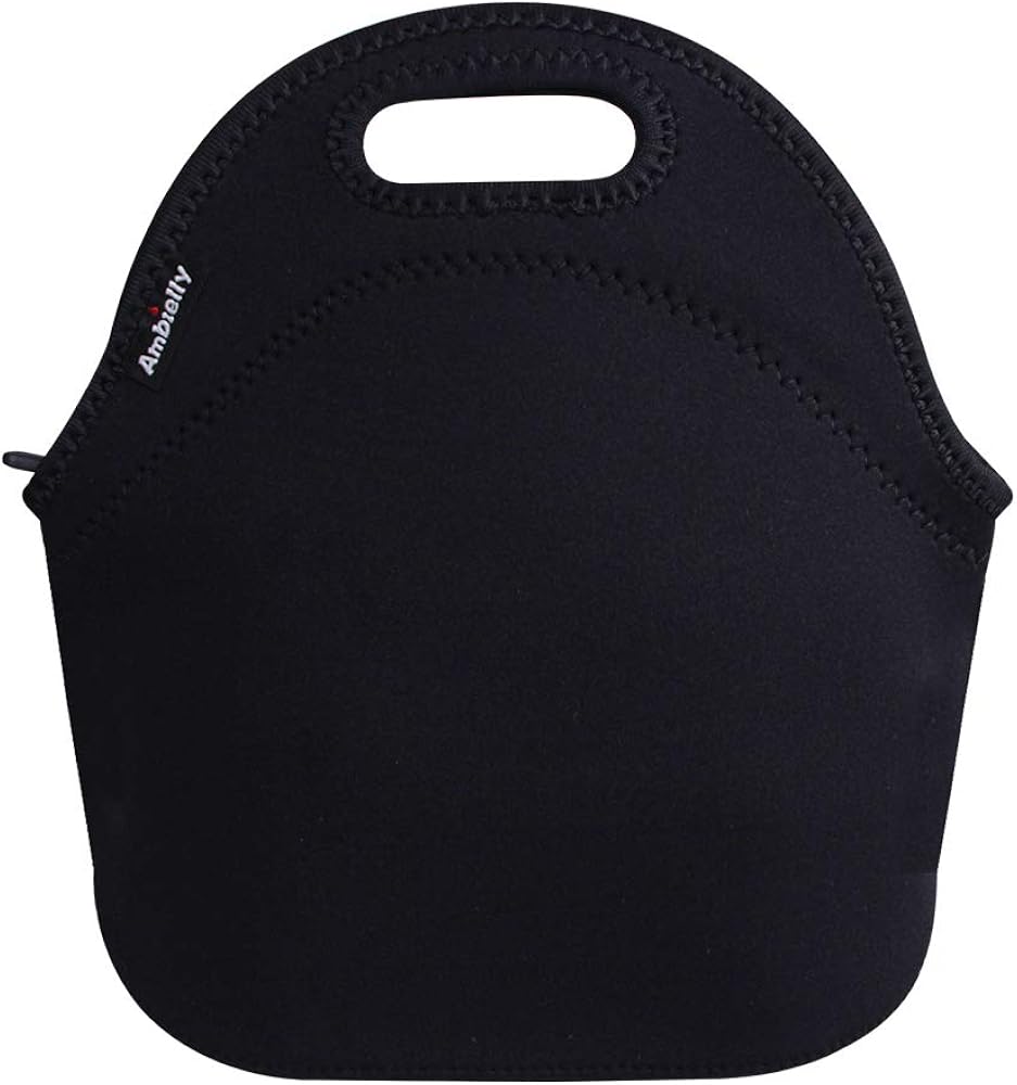 Neoprene Lunch Bag Insulated Lunch Box Cooler Lunch Tote Travel Picnic Bags Organizer