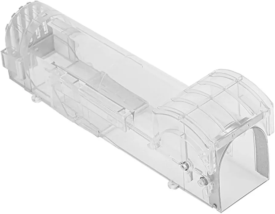 Rat Traps,Mouse Catcher Smart Self-Locking Mousetrap Self-Locking Transparent Rat Cage Automatic Household Mouse Catcher for Indoor Outdoor (Color : C)