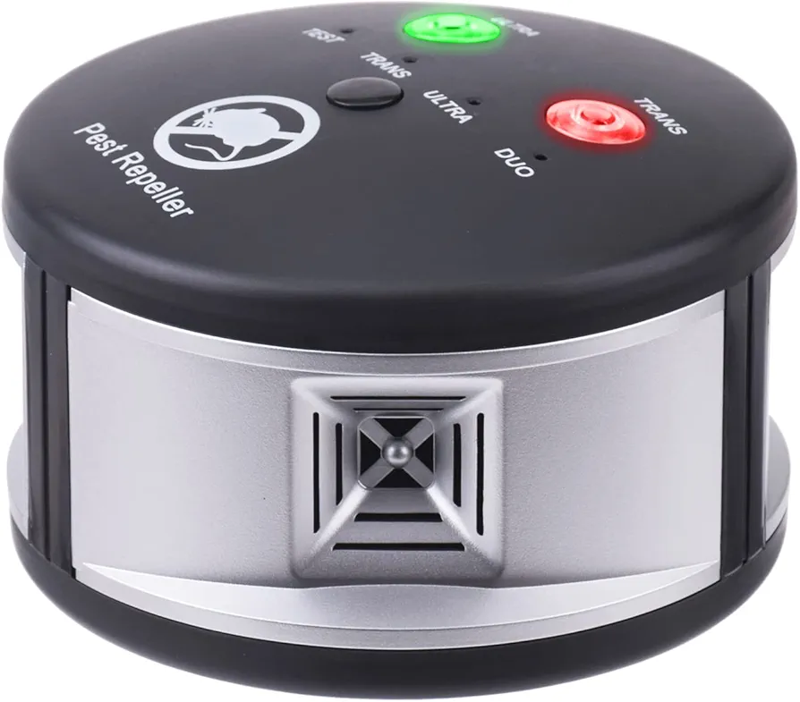 Wizpesty Mouse Repellent Plug-in Indoor 4-in-1 Rodent Indoor Ultrasonic, Pest Control Rat Deterrent Living Home Farm Type