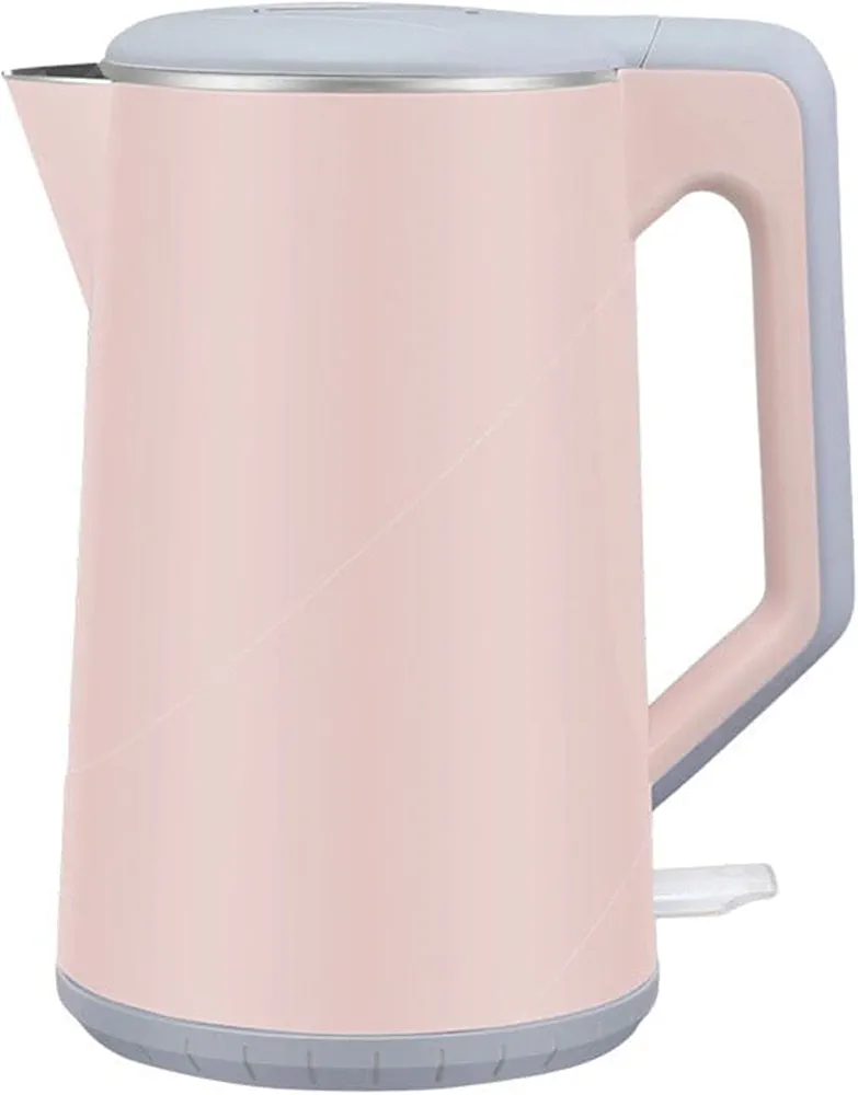 Electric Kettles for Boiling Water Stainless Steel Electric Kettle Energy- efficient Anti- dry Waterkoker Protection Heating Underpan Automatic Cut Off Jug Kettle for Coffee and Tea ( Color : Pink )