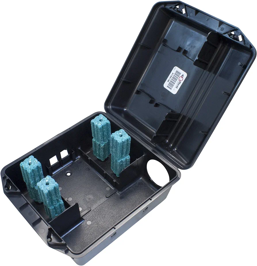 Bell Labs Protecta Sidekick Rat Station - Case of 6, Black