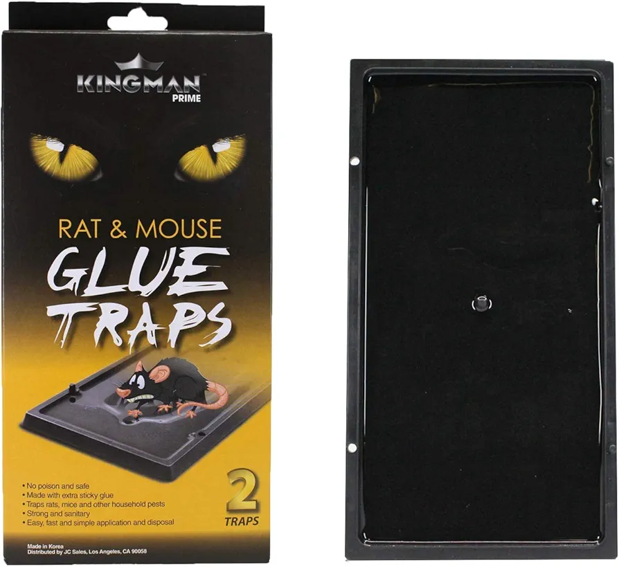 Medium Mouse Trap Rat Trap Glue Trap/Board (12 Traps) Rodent Trap Safe Easy Non-Toxic