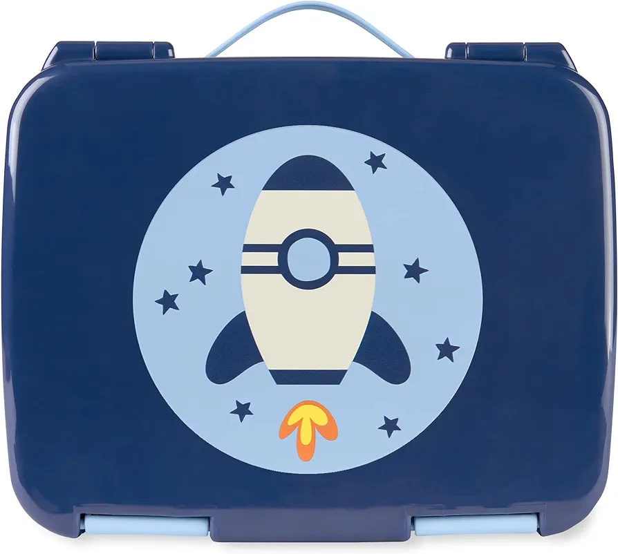 Skip Hop Kids Bento Lunch Box, Ages 3+, Sparks Rocket