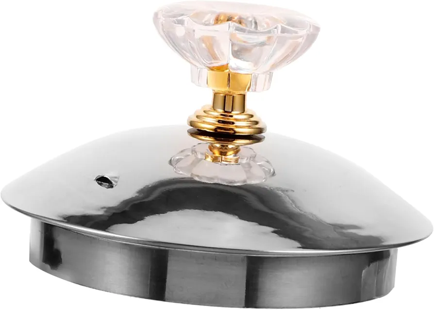 PRETYZOOM Hot Water Kettle Accessories Electric Kettles Hot Water Boiler Lid Electric Kettle Cover Lid for Heating Water Kettle Electric Kettle Lid Electric Teapot Lid Stainless Steel Silver