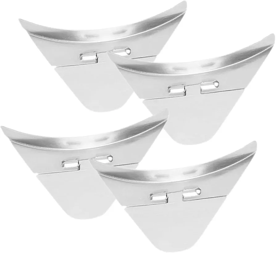 4pcs Spout Dust Cover Electric Kettles Accessories for Water Kettle Kettles Anti-splash Covers Electric Kettle Spout Dust Caps Hot Kettle Spout Caps Stainless Steel Silver