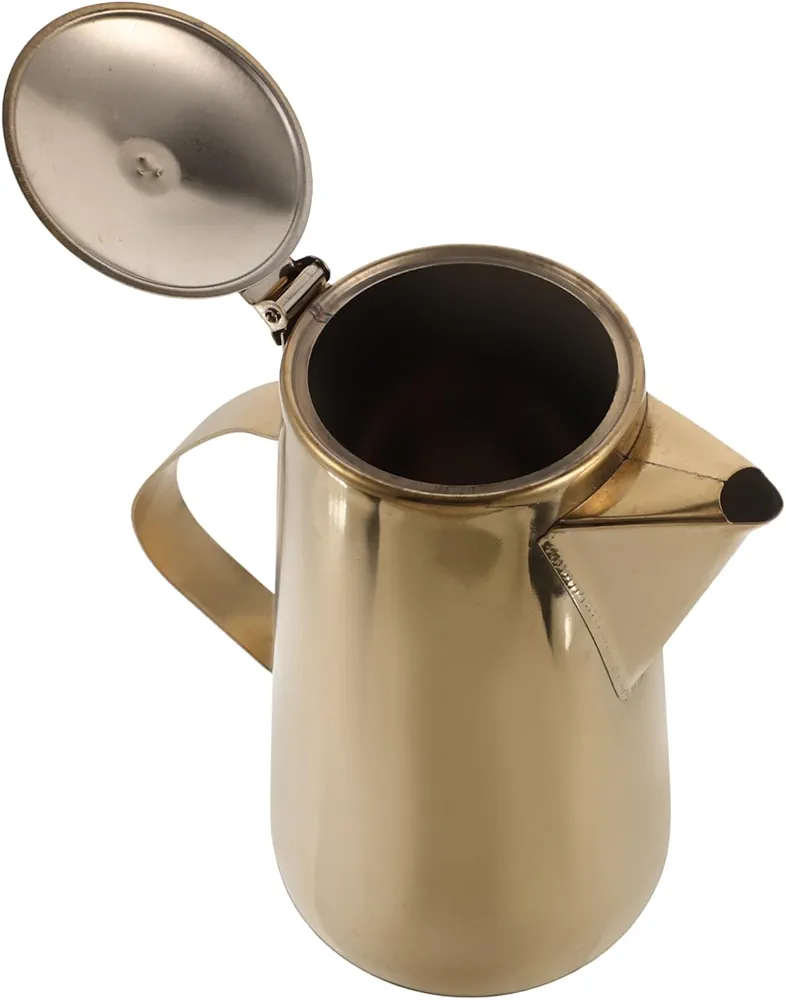 Water Jug Golden Kitchen Water Kettle Stainless Steel Wear-resistant Water Kettle Olive Oil Bottle