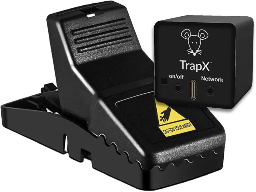 TrapX 2-in-1 Smart Trap Control Solution: Mice Trap & Environmentally-Friendly Alerts - A Game Changer
