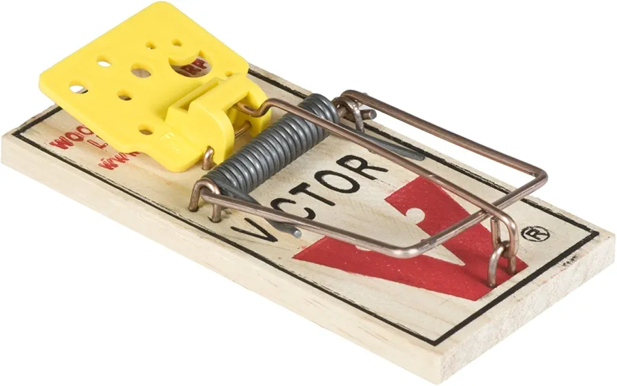 Victor Easy Set Mouse Trap 8 Pack - Includes The SJ Pest eBook