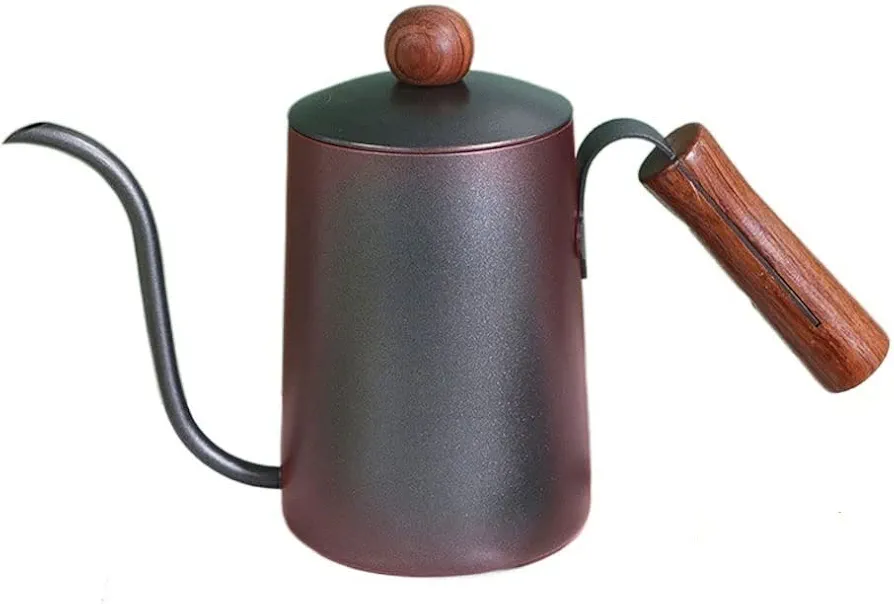 Gooseneck Kettle, Pour Over Kettle Coffee Kettle with Anti-Hot Handle, Anti-Rust Stainless Steel with Flow Spout Design for Drip Coffee