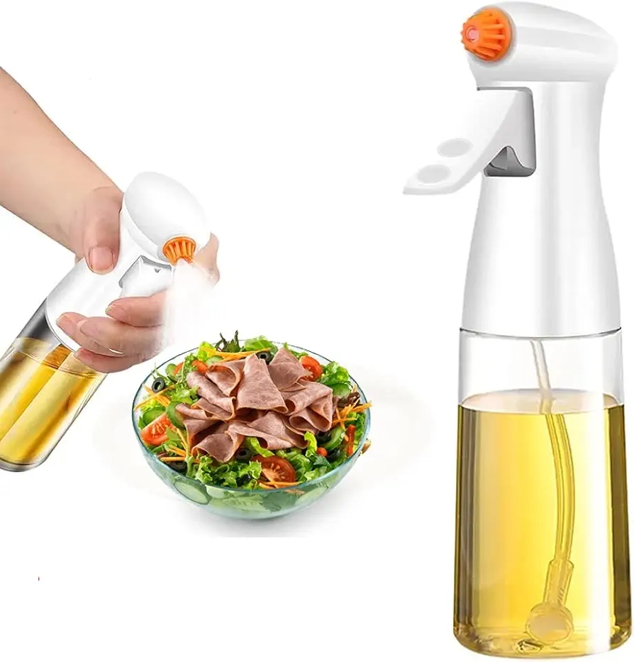 Upgrated Oil Sprayer for Cooking, The Original, Advance Nozzle System, Sprayer Bottles for Air Fryer, Salad, Baking, Grilling