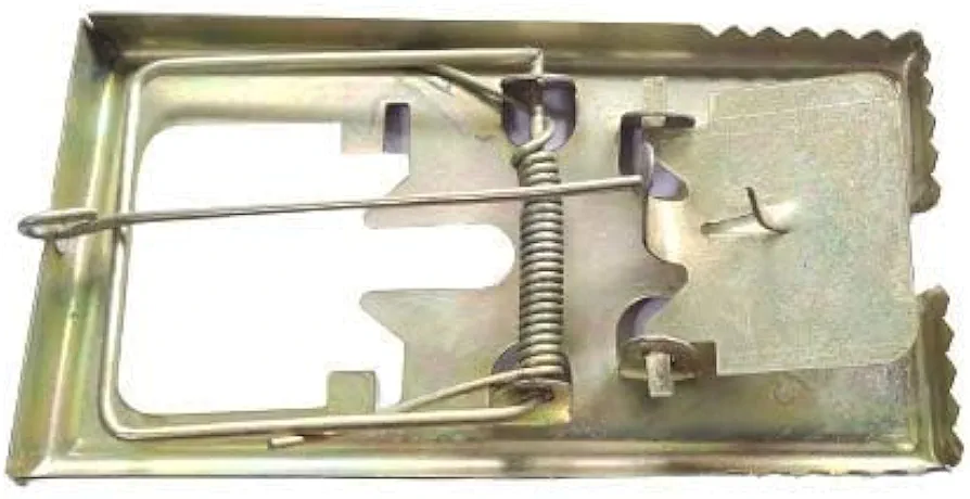 Metal Rat/Rodent/Mouse Trap - Pack of 2