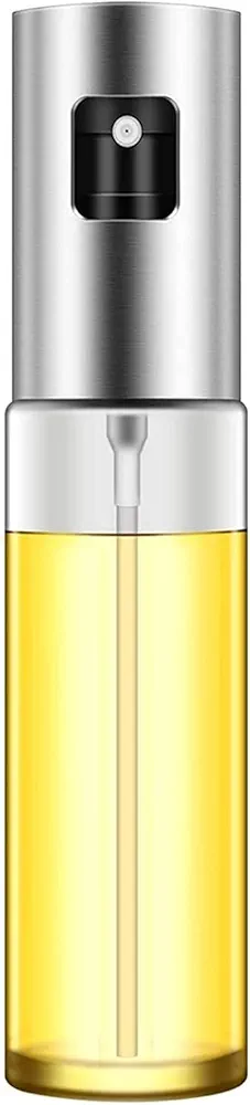 Cheer Collection Cooking Oil Sprayer - 3.5oz Olive Oil Bottle Dispenser Spray for Kitchen, Food Grade Glass Sprayer for Cooking, Salad, BBQ, Baking, Roasting, Frying, Grilling