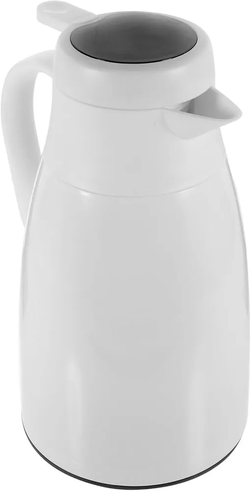 Thermal Jug Insulation Kettle Hot Water Bottle Thermal Flask Water Kettle Thermal Pitcher Insulation Hot Water Smart Kettle Thermal Kettle Insulation Water Bottle White