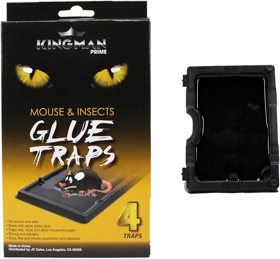 Small Mouse Trap Glue Trap/Board (24 Traps) Rodent Trap Safe Easy Non-Toxic