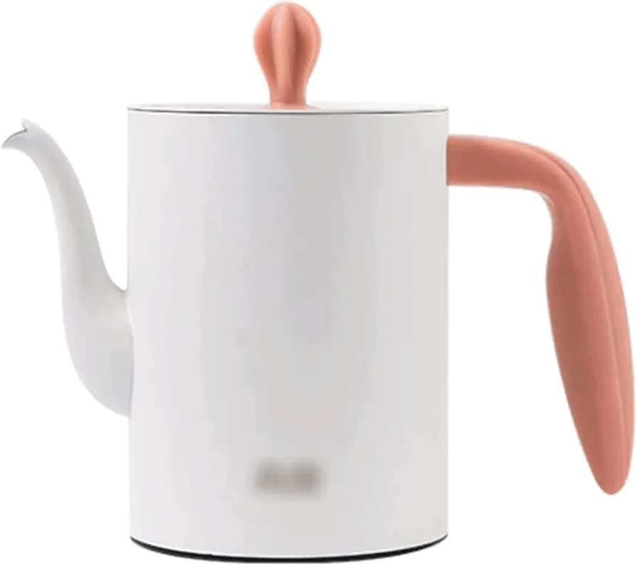 Electric Kettle Gooseneck Water Kettle Lcd Electric Kettle Temperature Control Hot Water Boiler Cordless 360˚ Swivel Base Water Boiler 0.45 L Portable