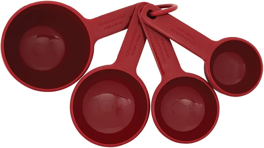 KitchenAid Universal Measuring Cup Set, 4-Piece, Empire Red