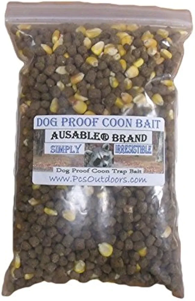 AuSable Brand Dog Proof Trap Coon Bait 1 lb Bag