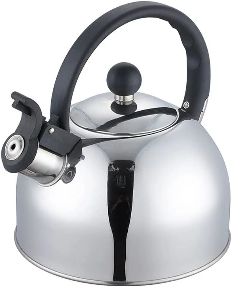 CULIACAN Teakettle Stainless Steel Large-Capacity Kettle Suitable for Induction Cooker Comes with Whistle Kettle Office Kitchen Kettle Kettle