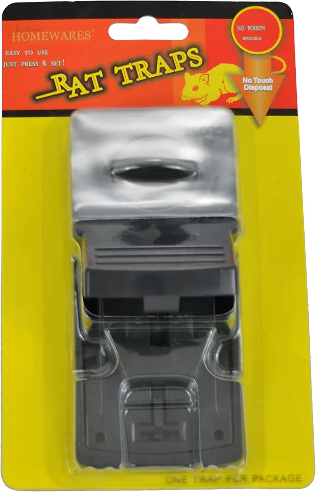 Southern Homewares Easy Set Mouse Control Rat Snap Trap Reusable No Touch Disposal
