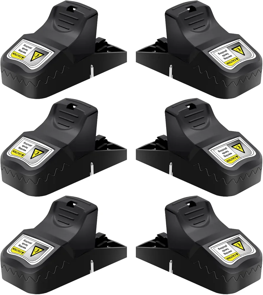 Rat Trap Rat Traps That Work Rat Trap Outdoor Mouse Trap Mouse Traps Indoor Catch and Effective 6 Pack