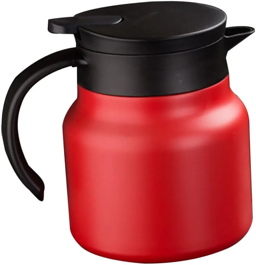 1pc Kettle Electric Cup Instant Stove Water Warmer Hot Mug Car Heating Control Heater Coffee Maxhine Espresso Machines Express Machines for Home Teapot Red Stainless Steel