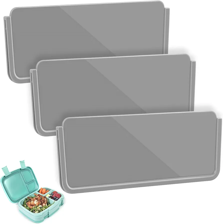 3Pcs Lunch Box Insert Divider Compatible with Bentgo Pop, Insert Divider for Bentgo Lunch Box & for Bentgo Adult Lunch Box - Large Bento Box Divider(Pop)