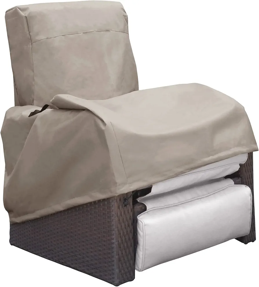 ATR ART TO REAL Outdoor Protective Covers Patio Chair Covers Weatherproof Wicker/Rattan Chair Covers (Khaki)