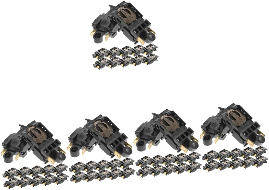 60 Pcs Kettle Switch Thermal Control Normally Closed Thermostat Temperature Thermal for Coffee Makers Temperature for Electric Appliances Control Thermal Thermostat for Heater