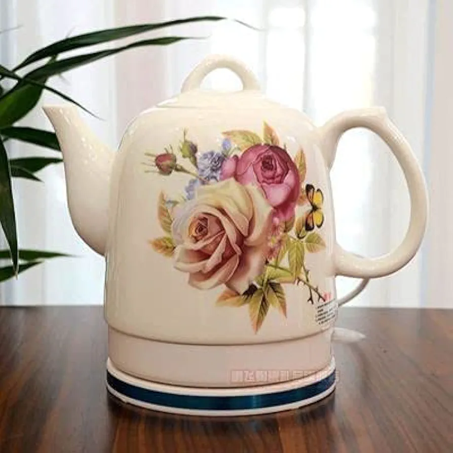 Cold Kettle Ceramic Electric Kettle Porcelain Kettle Blue and White Porcelain Foam Teapot Daily Kungfu Teapot Electric Tea Kettle Electric Kettle Lofty Ambition