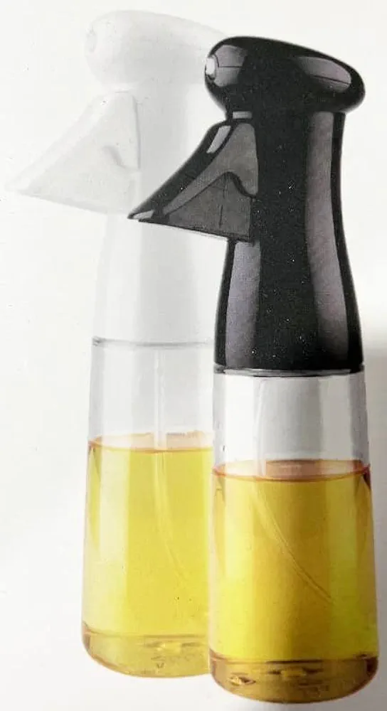 Olive Oil Sprayer Mister for Cooking, Bottle for Salad, BBQ, Kitchen Baking, Roasting… (Black)