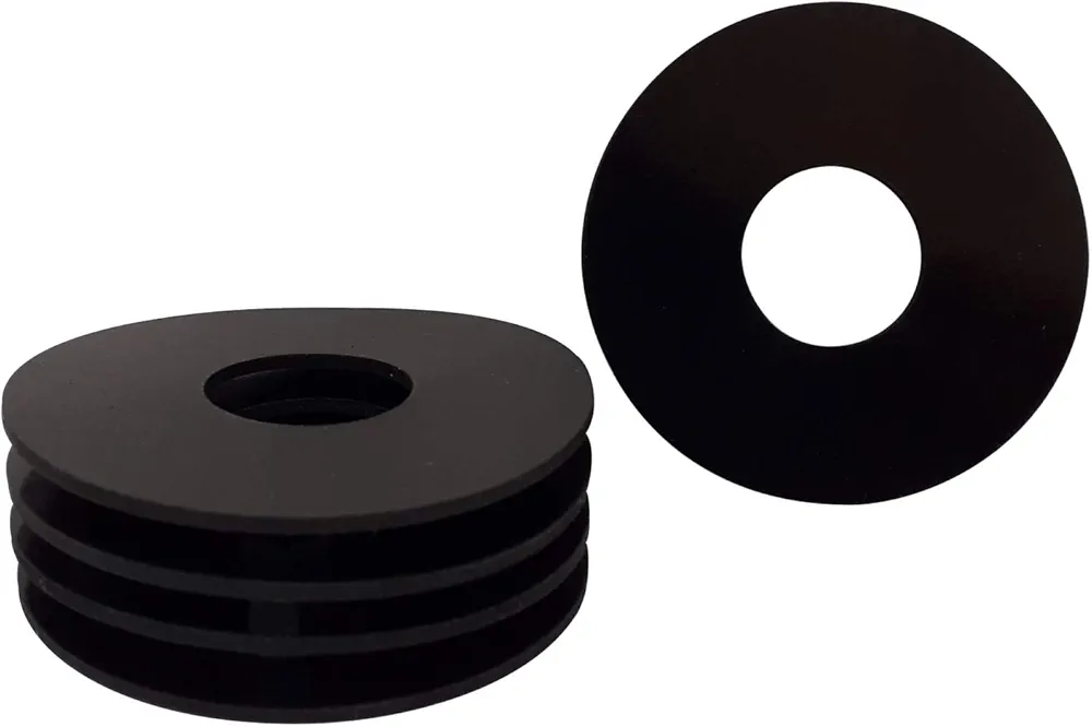 5 Ring Replacement Kit for Rolling Mouse Trap, Live Catch & Release Bucket Spin Roller for Mice Rats Rodents. Original Spare Parts. Durable Industrial Grade Black Rubber. 1 Min Easy Assembly
