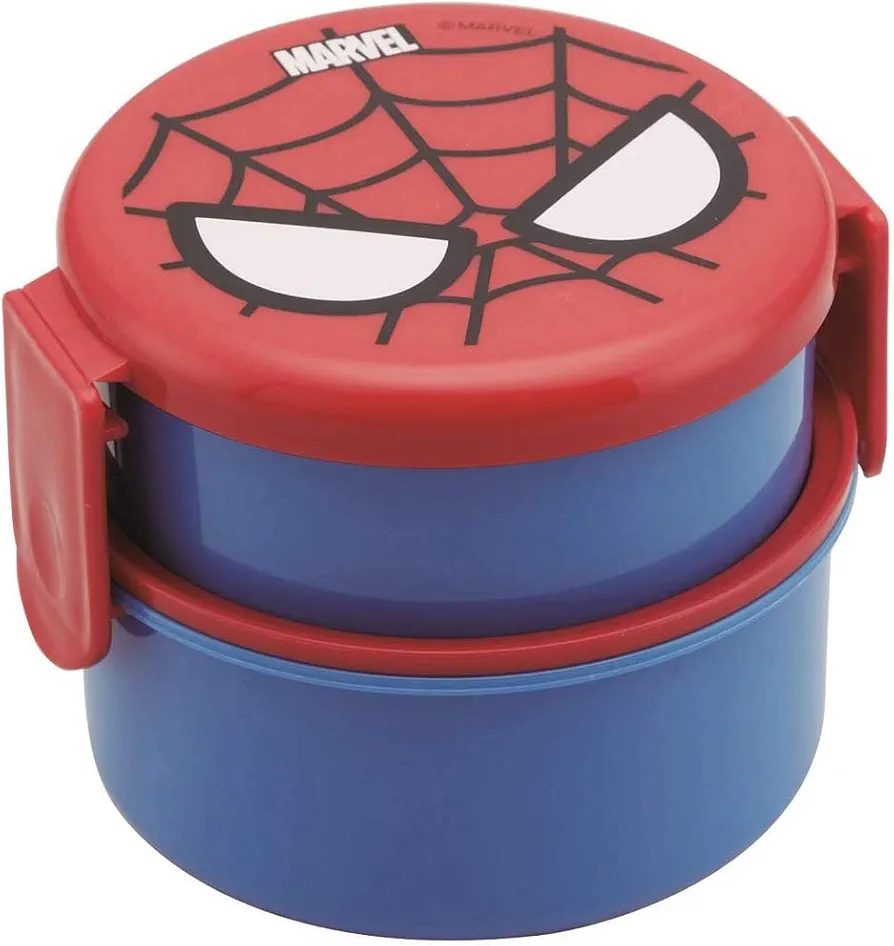 Spider-Man Round lunch box two-stage ONWR1 (japan import) by Skater