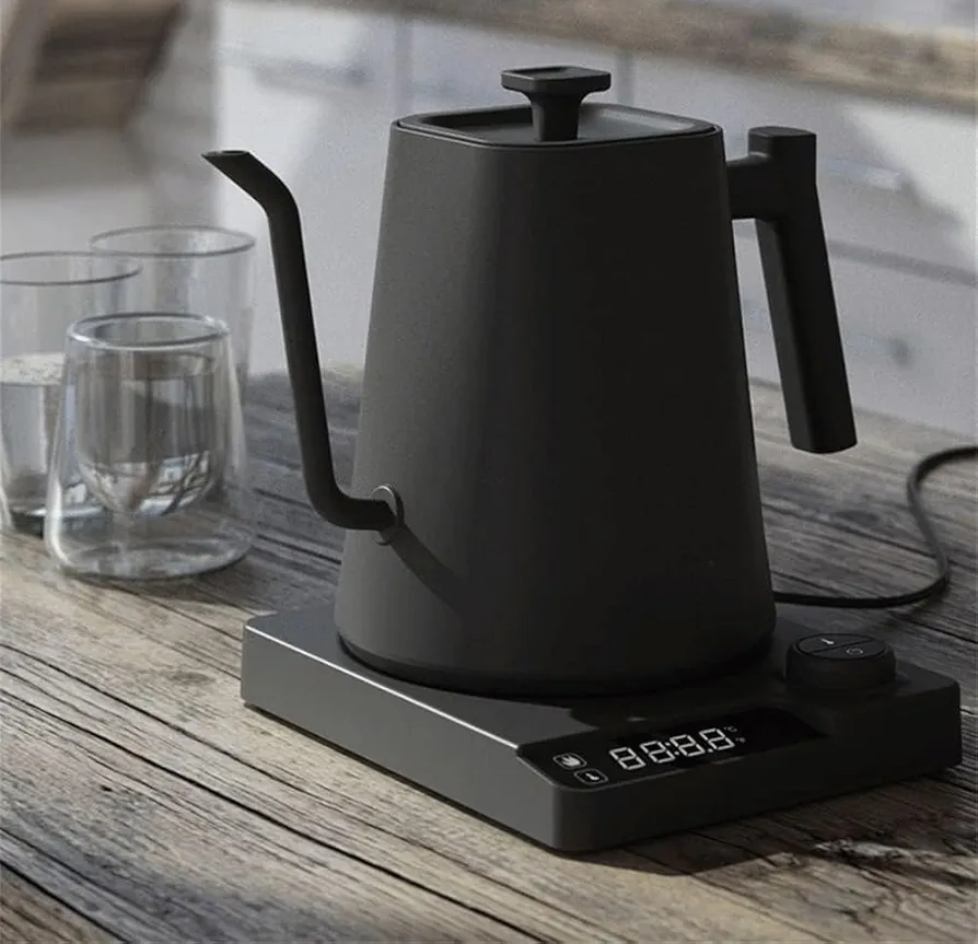 Professional Electric Pour Over Kettle Gooseneck Kettle Temperature Control Hand Brew Home Coffee Pot,Pour Over Kettle for Coffee & Tea, Hot Water Boiler
