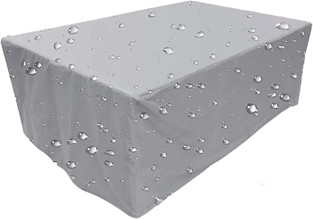 Patio Furniture Covers Rectangular Patio Furniture Covers, Custom Size available300D Oxford Polyester Material Windproof, Anti-UV,Durable Waterproof Dustproof Outdoor Cover for Garden
