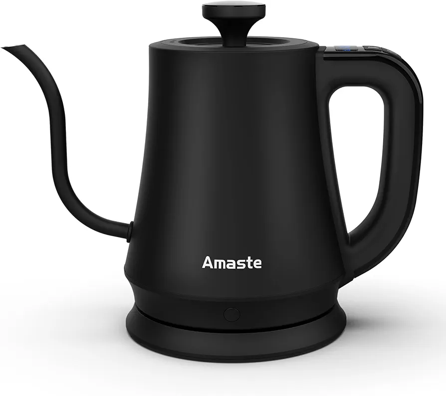 Electric Kettle With Temperature Control, 34oz Gooseneck Electric Kettle For Coffee & Tea, Stainless Steel, Pour Over Kettle, Auto Shut-Off & Boil Dry Protection, VBTK0B