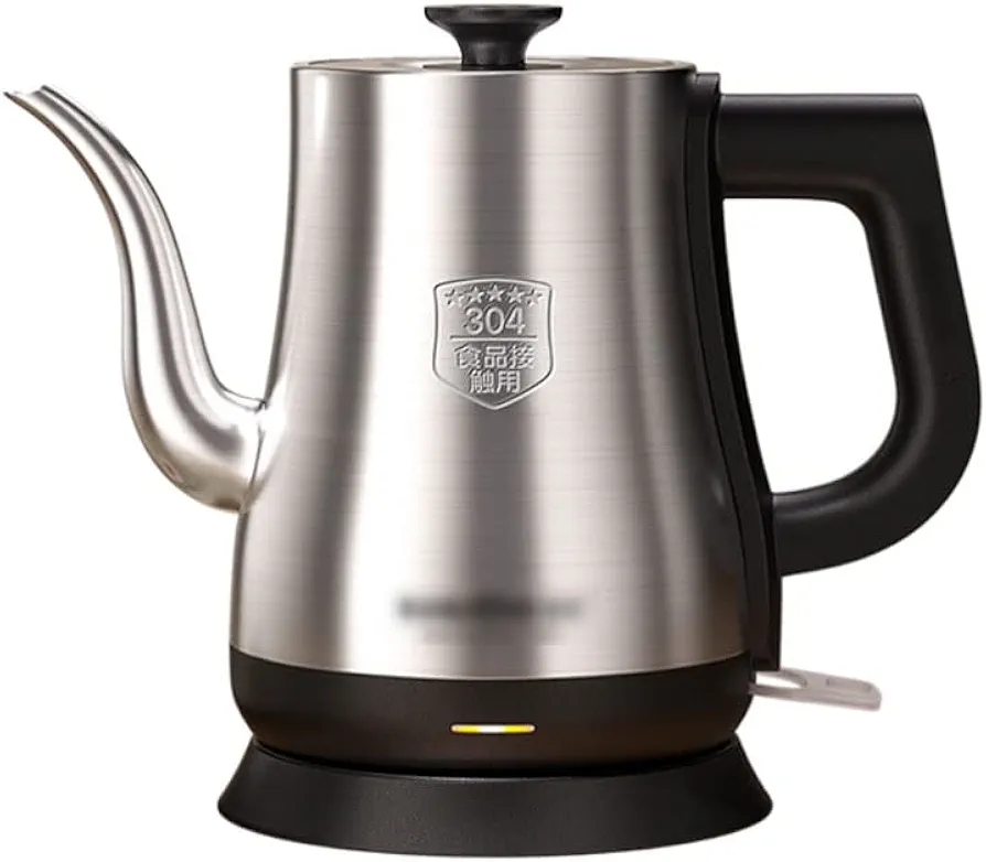 Electric Water Kettle Gooseneck Electric Water Kettle Traditional Electric Fast Boil Kettle Premium Stainless Steel Gooseneck Tea Kettle 1L/35oz Electric Tea Kettle