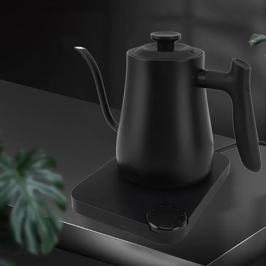 1200W Fast Boiling Smart Stainless Steel Electric Kettle with Temperature Control Display (US Plug 110V)