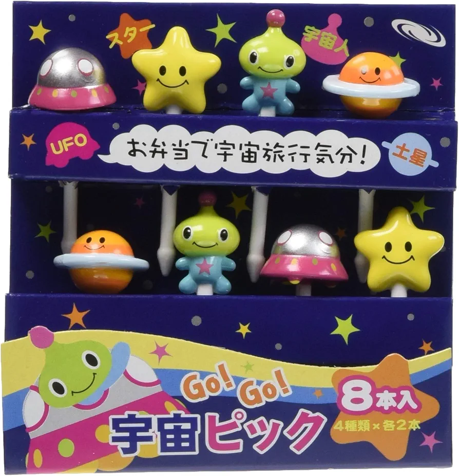 Torune Go ! Go! Space Picks Bento Accessories