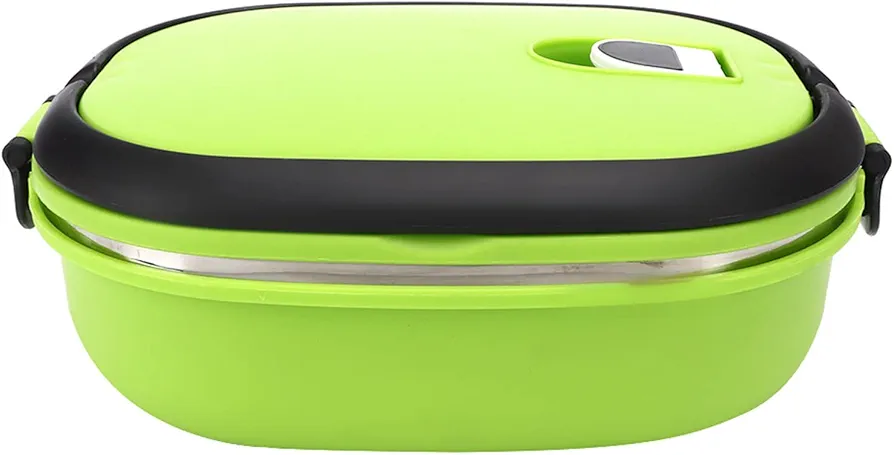 Lunch Container Bento Box, Portable Insulation Thermo Thermal Stainless Steel Lunch Box, Bento Box Adult Lunch Box Portable Insulated Lunch Containers for Home family, Picnic, Camping,(Single Layer)