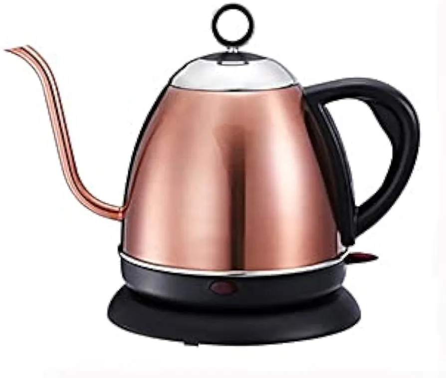 HBJWOV Gooseneck Electric Kettle Free Boil-Dry Protection Thermostat Electric Teapot Quick Heating Coffee Pot