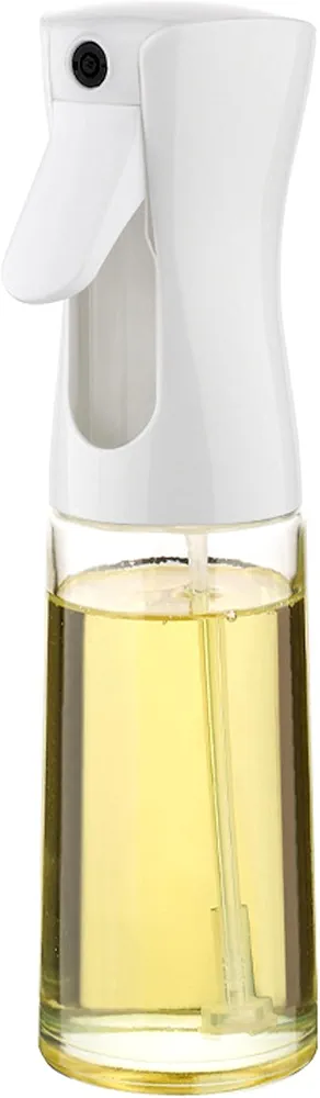 Guo's hyekbe Oil Sprayer for Cooking,200ml Glass Olive Oil Sprayer Mister,Continuous Olive Oil Sprayer with Portion Control, Kitchen Gadgets for Air Fryer, Salad Making