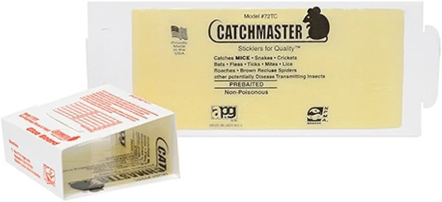 Catchmaster TRTD11386 72TC Glue Board Rodent and Insect Trap, Original Version
