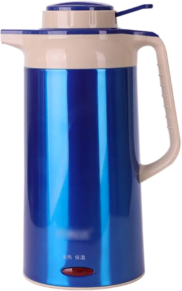 Electric Water Kettle Stainless Steel Electric Kettles Insulated Environmentally Eco Friendly Easy Pour Cordless Kettle 2.5L/87.9oz Kettle For Home Electric Tea Kettle (Color : Blue A)