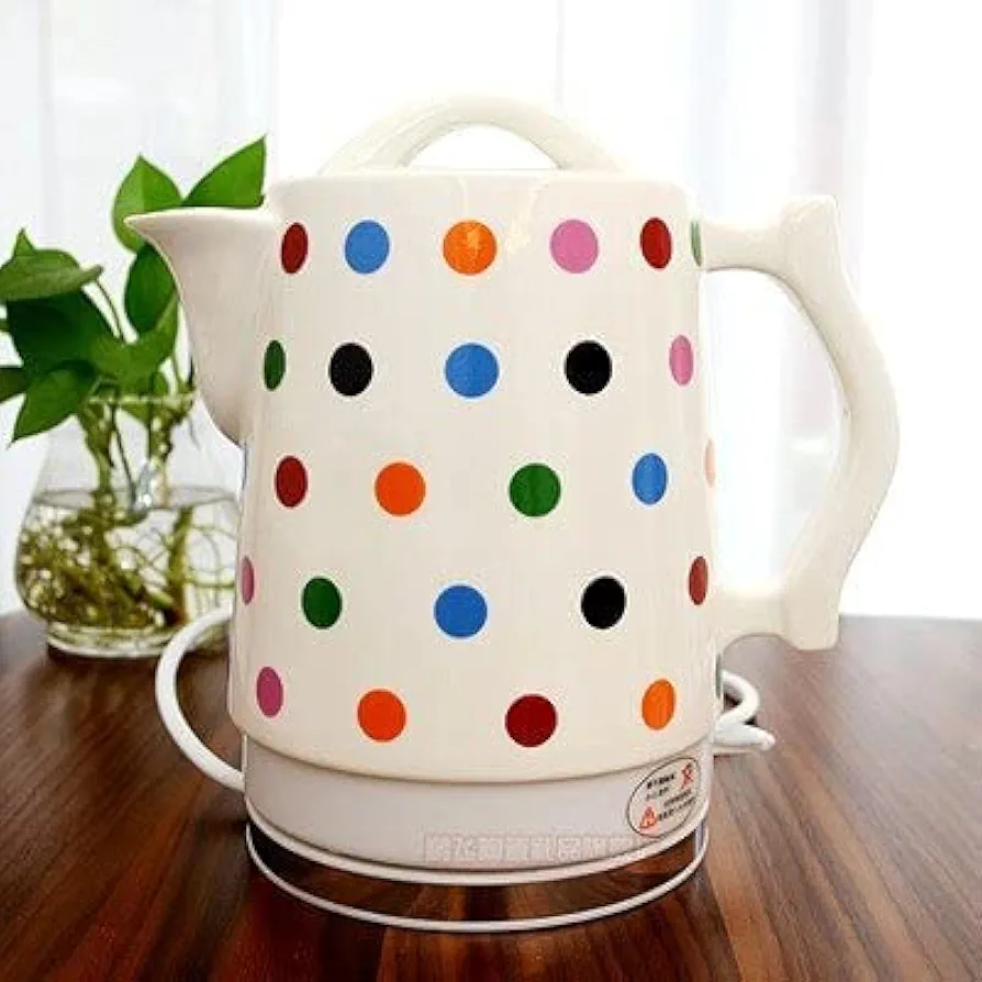 Cold kettle Ceramic Electric Kettle Porcelain Kettle Blue and White Porcelain Foam Teapot Daily Kungfu Teapot Electric Tea Kettle Electric kettle lofty ambition